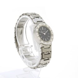 BVLGARI Date Black Dial SS Ladies Quartz Watch BB23SS