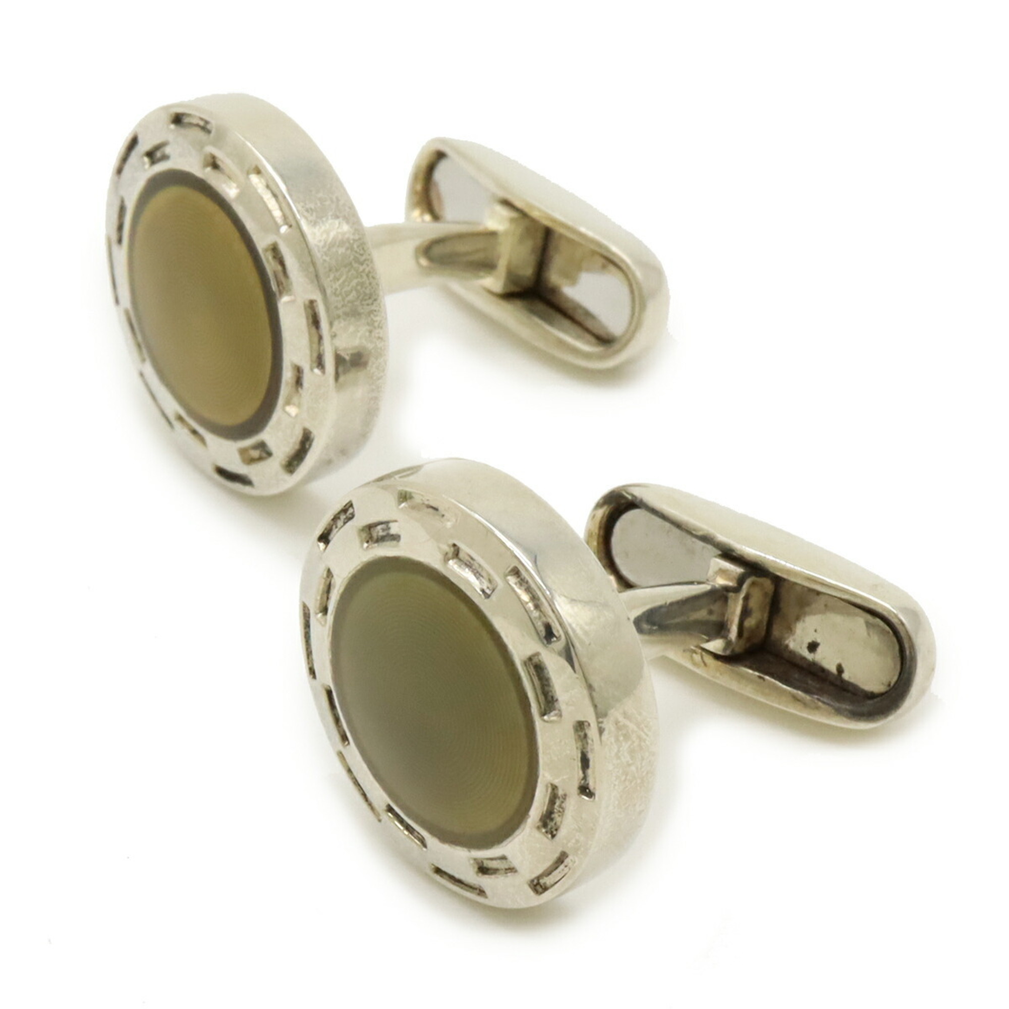 BVLGARI Bulgari Cuffs, Cufflinks, SV925 Silver