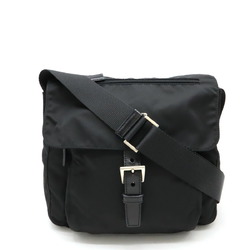 PRADA Prada Shoulder Bag Nylon Leather NERO Black BT8994