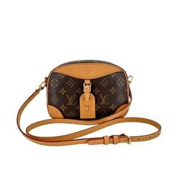 Louis Vuitton M45528 Deauville Monogram Shoulder Bag for Women