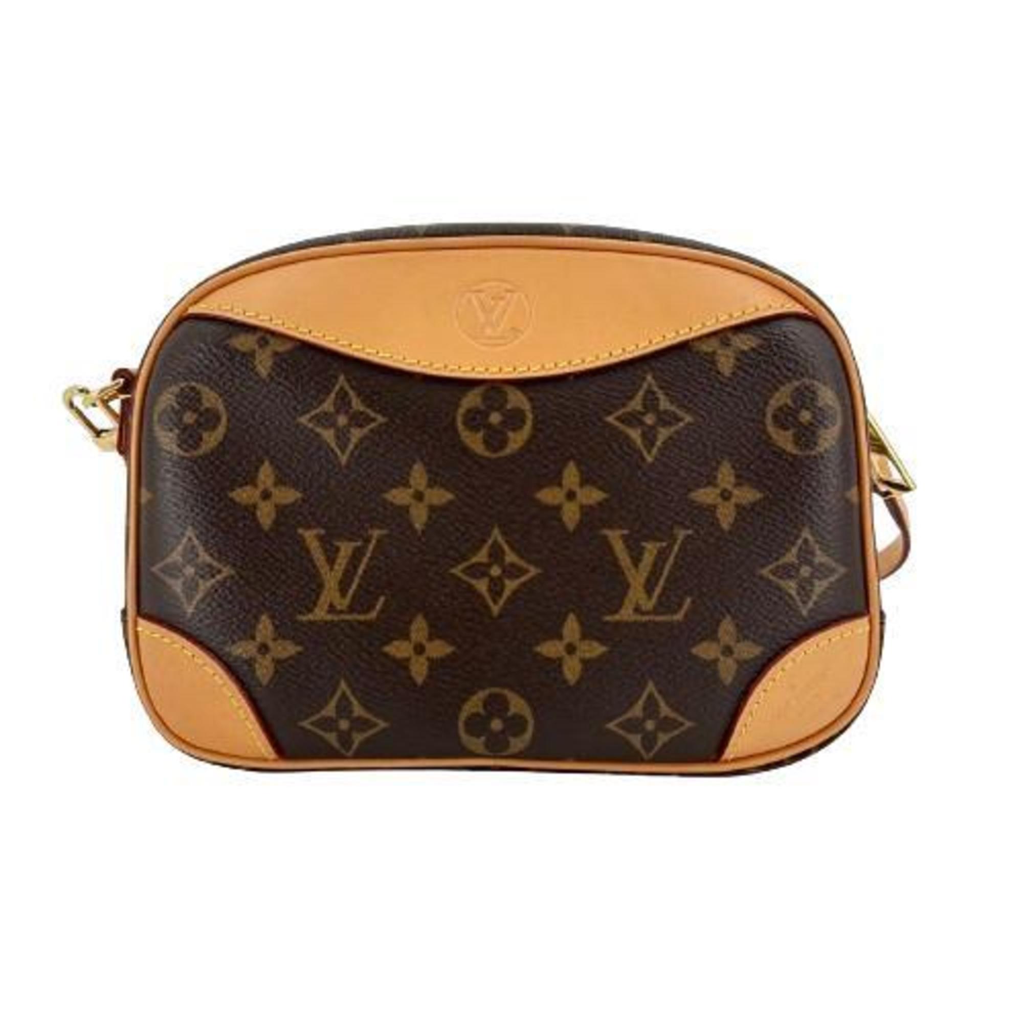 Louis Vuitton M45528 Deauville Monogram Shoulder Bag for Women