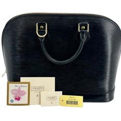 Louis Vuitton M40302 Alma PM Epi Noir Handbag