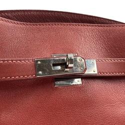 HERMES Kelly Sport MM Bordeaux □D stamp