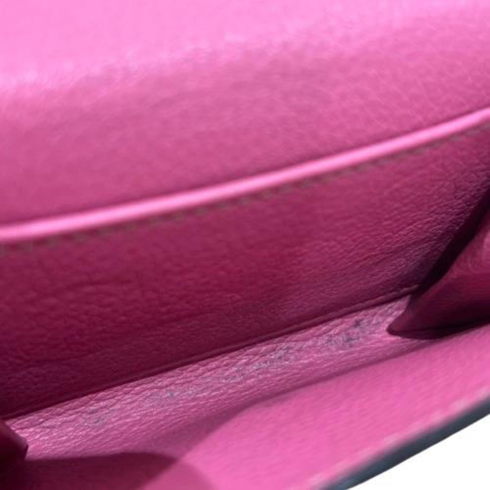 Cartier C de Business Card Holder/Card Case Pink Women's