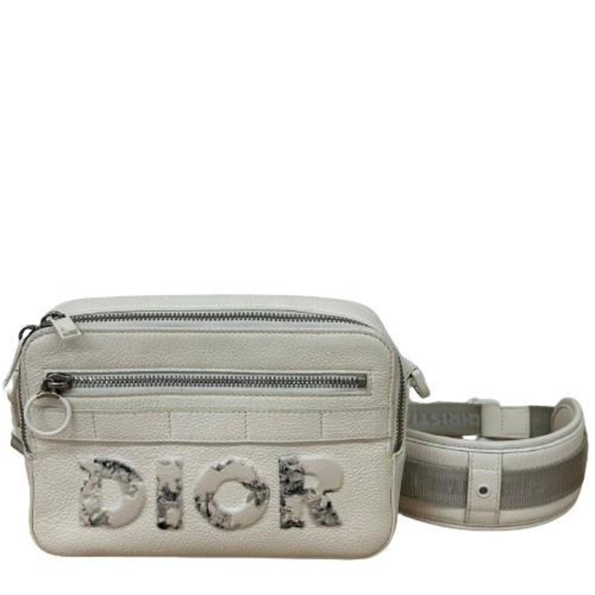 Christian Dior Dior 1SFPO101YWM_H19E Daniel Arsham Shoulder Bag White Men's Women's