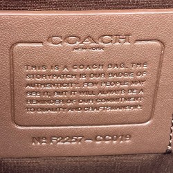 COACH F2257 Body Bag Beige Black Men's