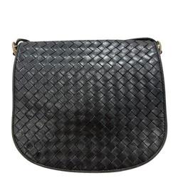 BOTTEGA VENETA Bottega Veneta Shoulder Bag Intrecciato Black Women's