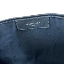 BALENCIAGA 339933 Cabas Black Handbag for Men and Women