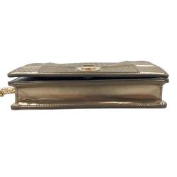 CHRISTIAN DIOR Dior Diorama Shoulder Bag Gold