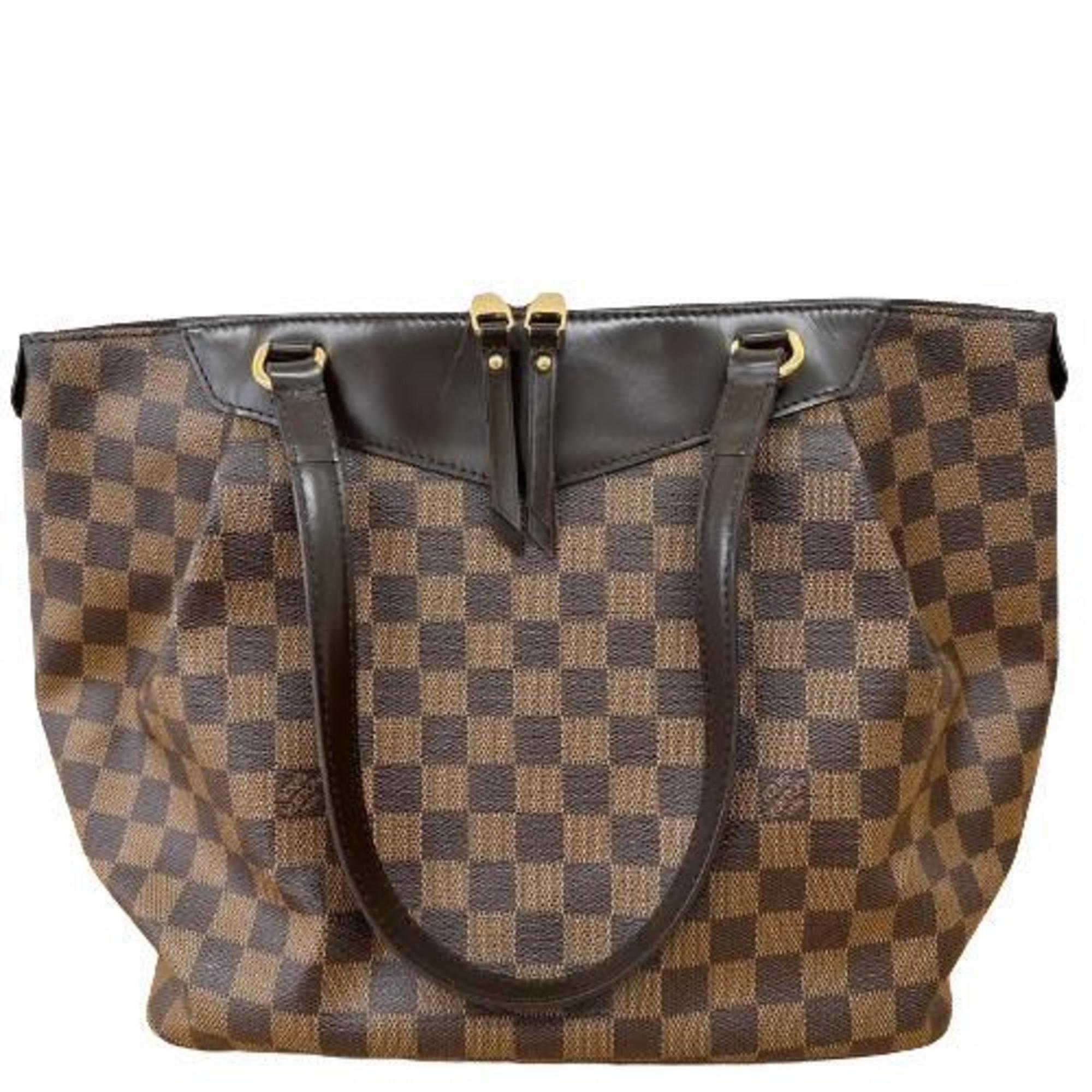 LOUIS VUITTON N41103 Damier Ebene Westminster Handbag Tote Bag Brown Women's