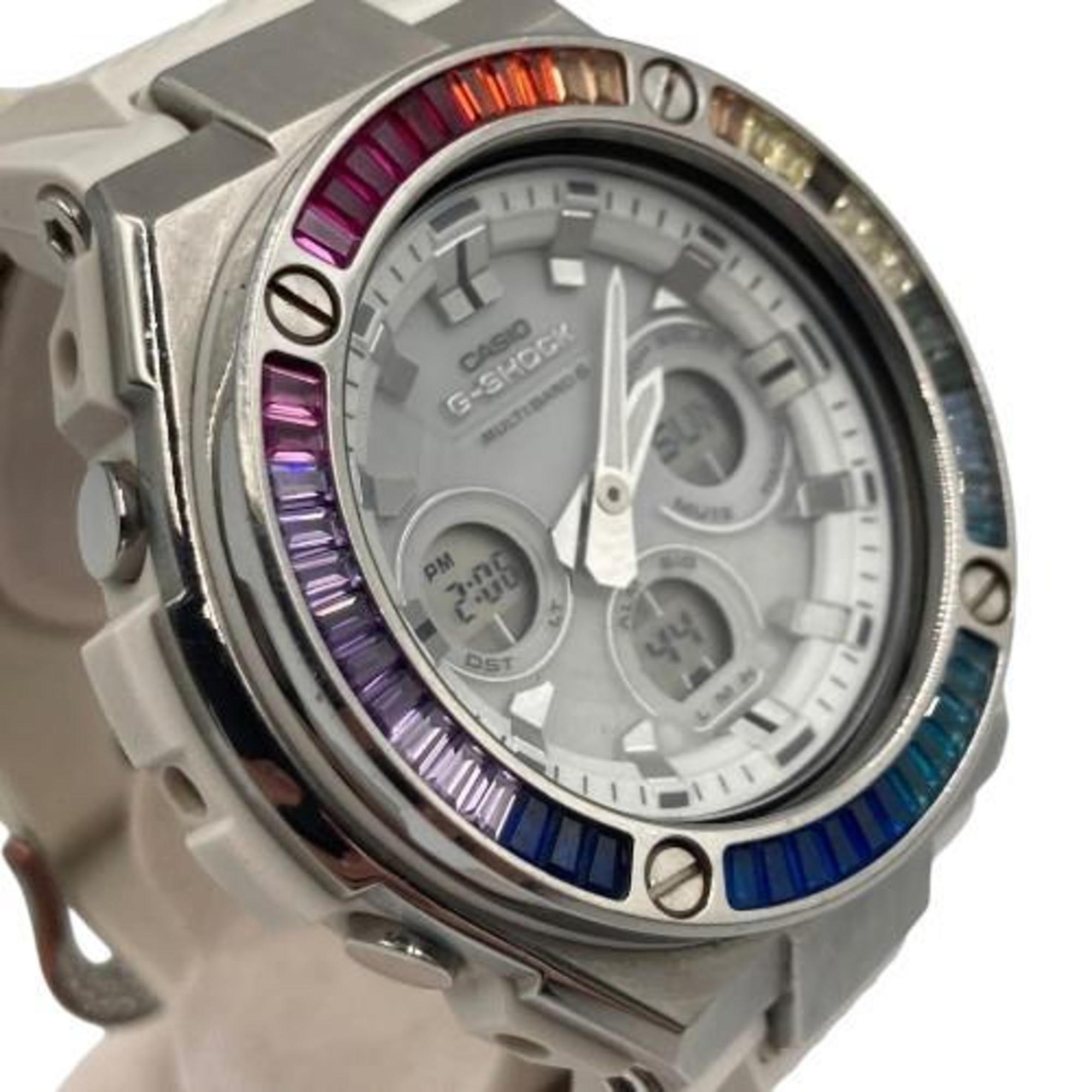 CASIO G-SHOCK GST-W310 Watch G-Steel White Bucket Rainbow