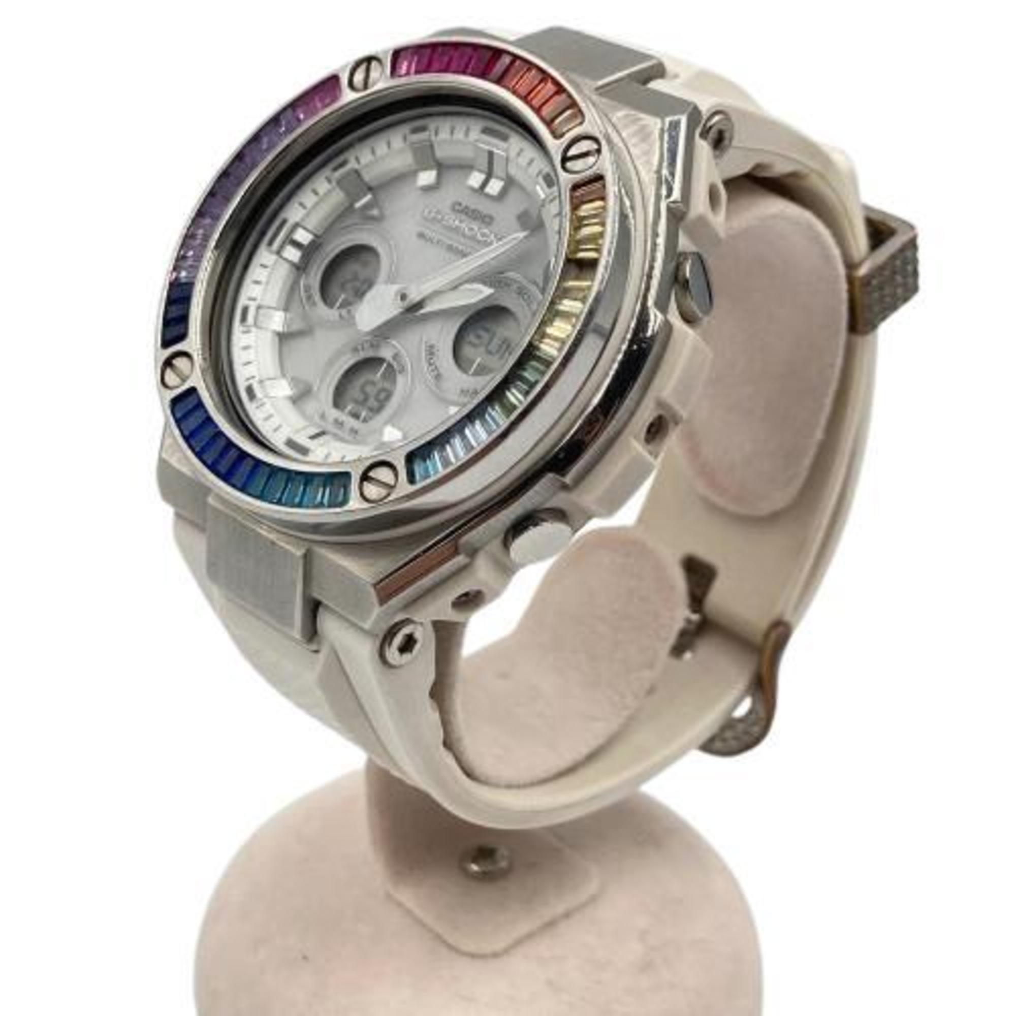 CASIO G-SHOCK GST-W310 Watch G-Steel White Bucket Rainbow