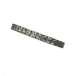 TIFFANY＆Co. Tiffany Novo Pt950 Half Eternity Ring 3.07g