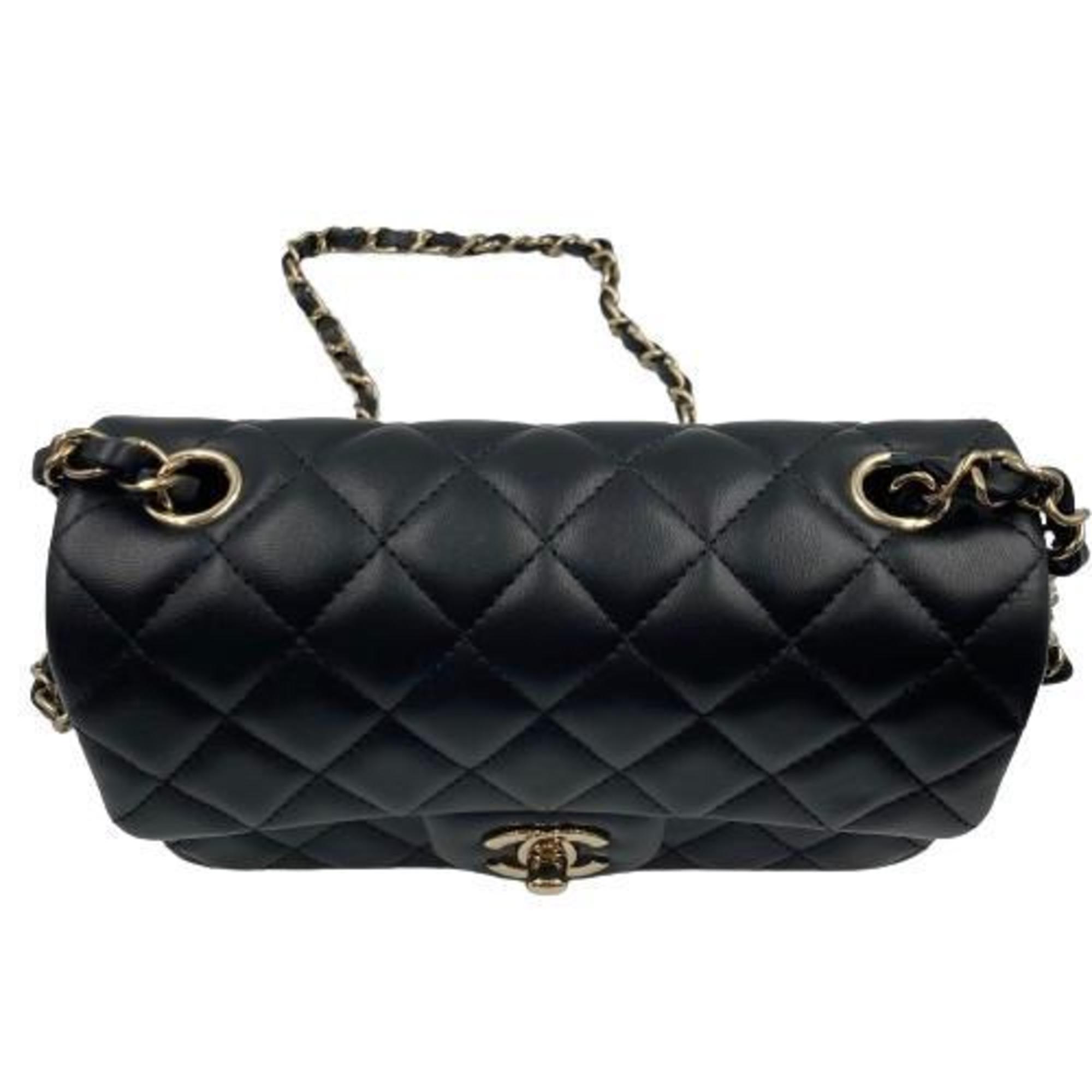 CHANEL Chanel Matelasse 20 Shoulder Bag Champagne