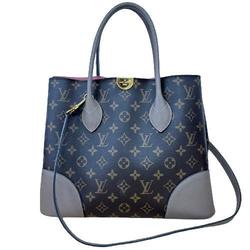 LOUIS VUITTON M43457 Monogram Flandrin Tote Bag Pink Brown Women's