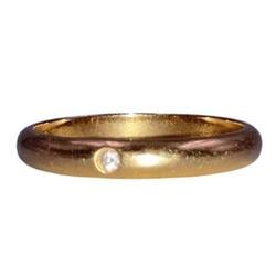 Cartier 1895 wedding ring, 2.24g, 18K yellow gold