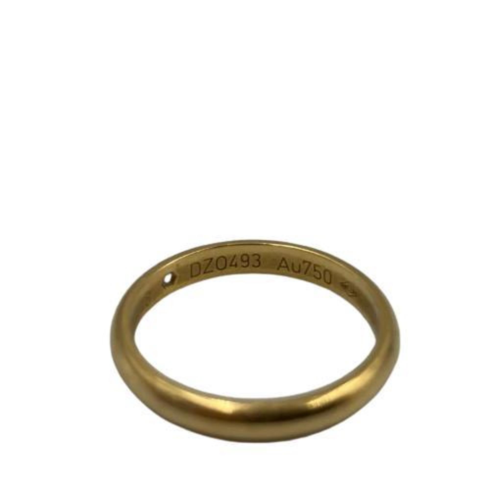 Cartier 1895 wedding ring, 2.24g, 18K yellow gold