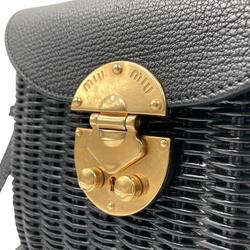 miu Miu Crossbody Shoulder Black