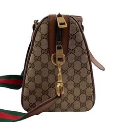 GUCCI Boston bag in GG canvas 381044