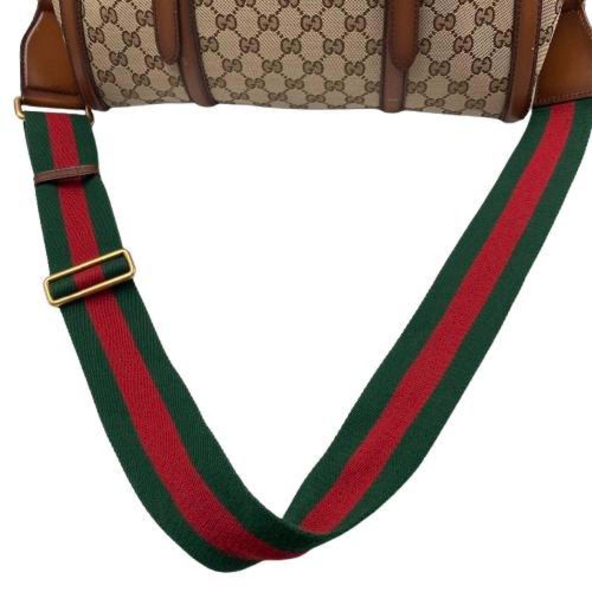 GUCCI Boston bag in GG canvas 381044