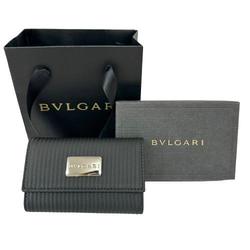 BVLGARI 6-key case, black, for men