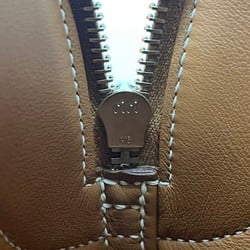 HERMES Bolide Skate 31 Dessin3 Togo B engraved brown shoulder bag for women