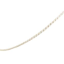 HERMES Kelly Crochet PM K18WG Pavé Diamond Necklace for Women