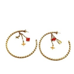 LOUIS VUITTON M65481 Creole Sweet Monogram Hoop Earrings