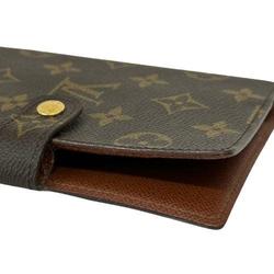 Louis Vuitton R20005 Monogram Agenda PM Notebook Brown Men's Women's