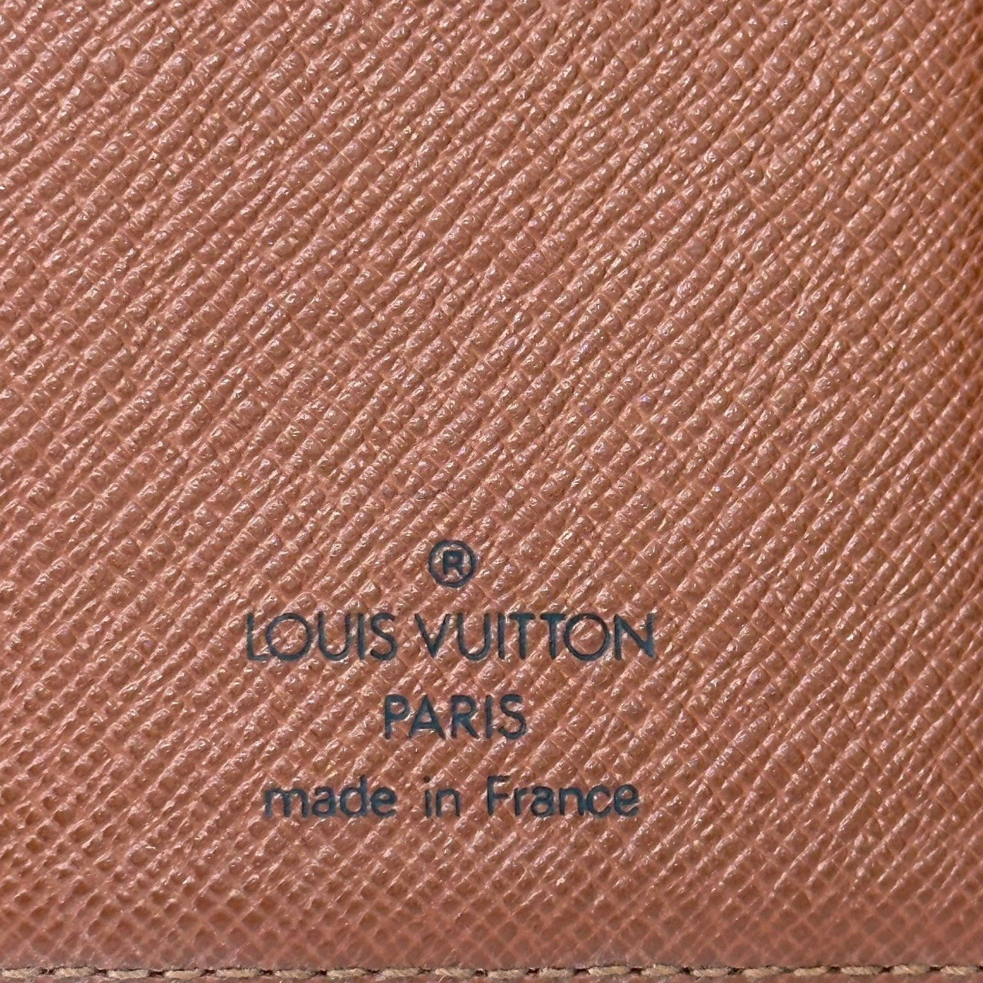 Louis Vuitton R20005 Monogram Agenda PM Notebook Brown Men's Women's