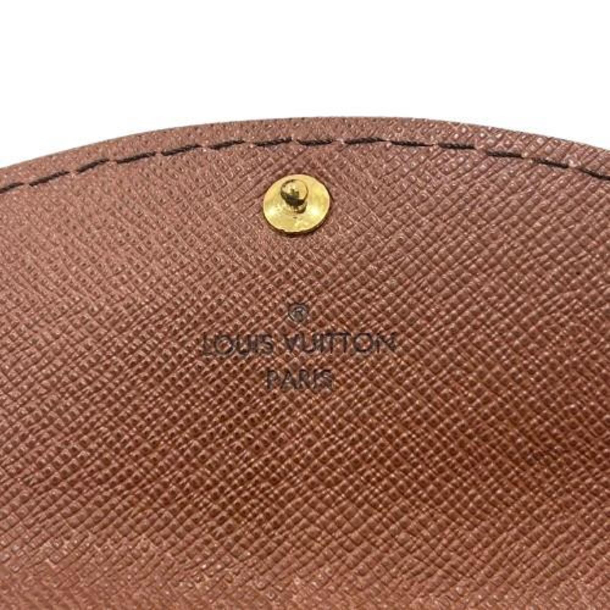 Louis Vuitton M6948W Monogram Pochette Solo Brown Men's Women's