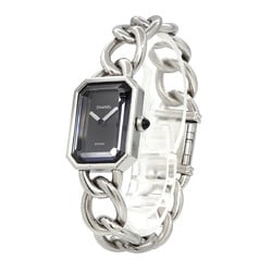 CHANEL Premiere L size H0452 Ladies watch Black quartz