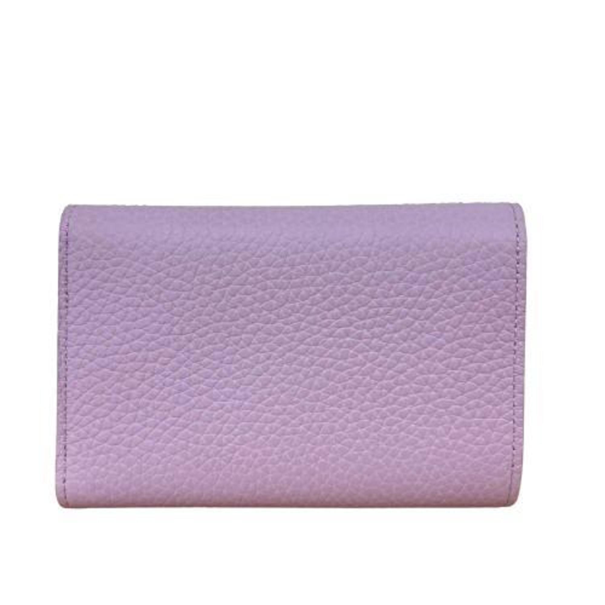 LOUIS VUITTON M82268 Portefeuille Capucines Compact Pink Women's