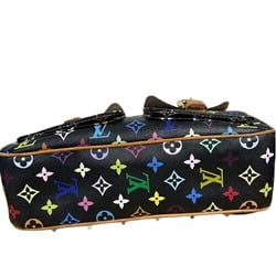 Louis Vuitton Multicolor M40052 Lodge GM Shoulder Bag Noir Multi