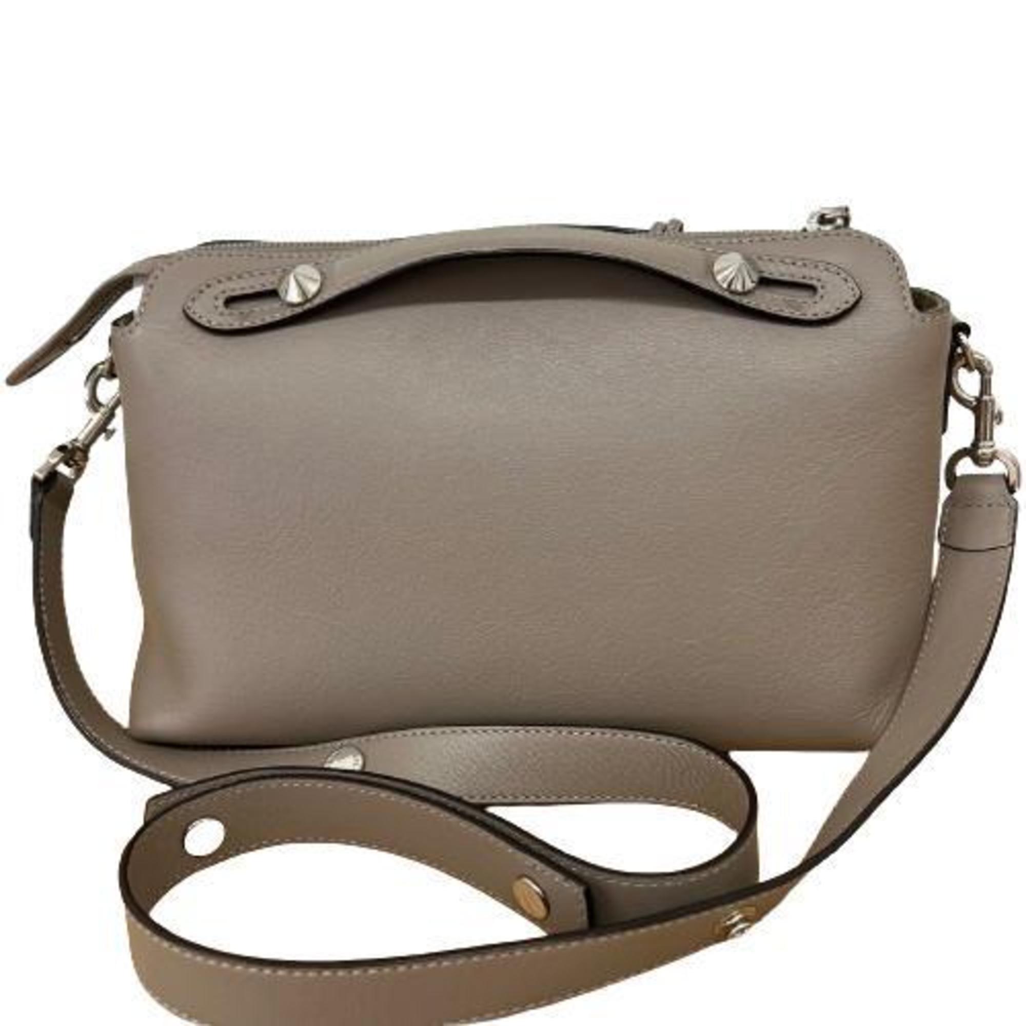 FENDI 8BL124-1D5 By the Way Medium Bag Shoulder Beige Women's