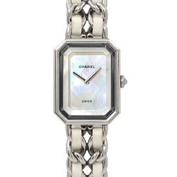 CHANEL Premiere L size H1639 Ladies watch White shell Quartz