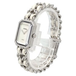 CHANEL Premiere L size H1639 Ladies watch White shell Quartz