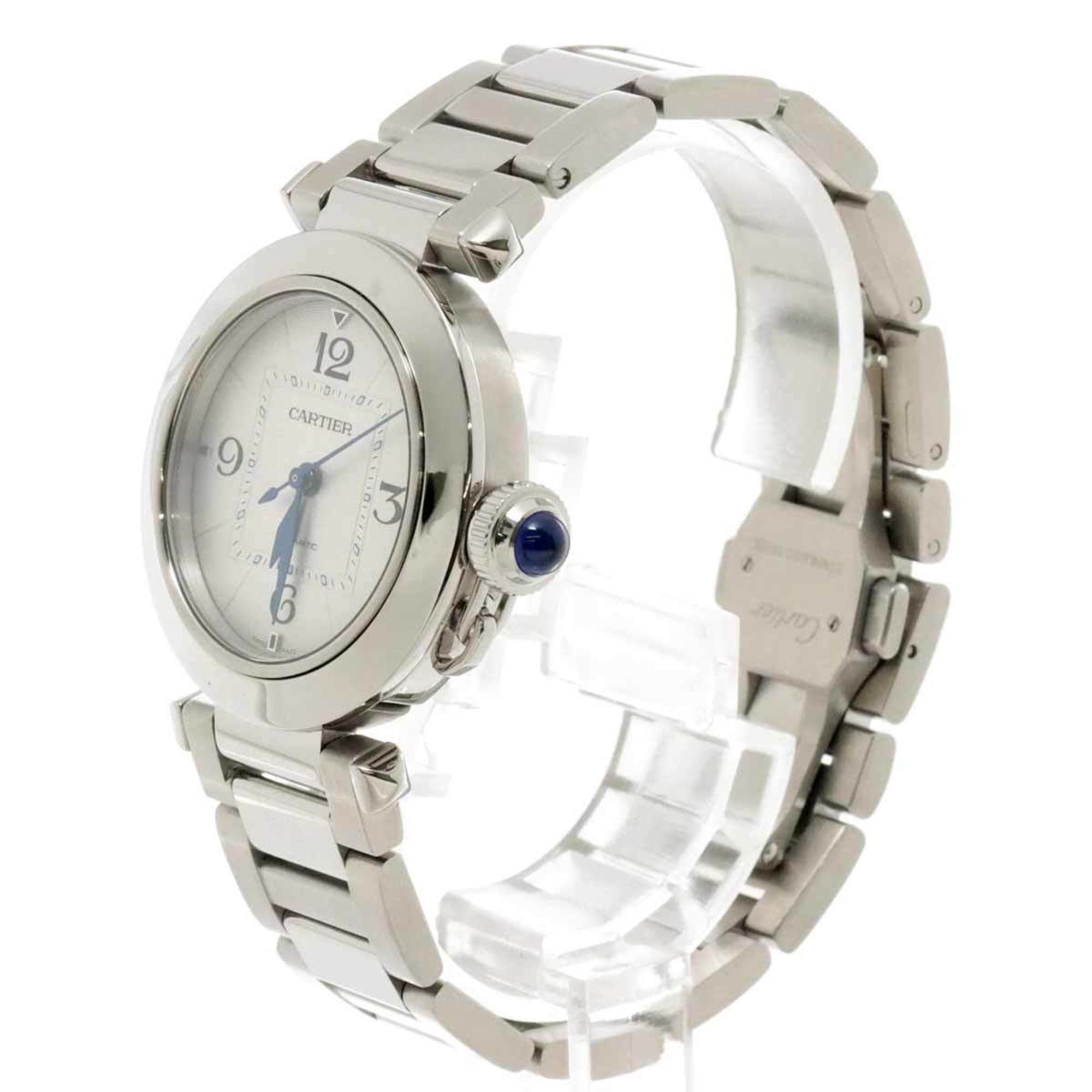 Cartier Pasha de 35mm WSPA0013 Ladies' Watch Silver Automatic