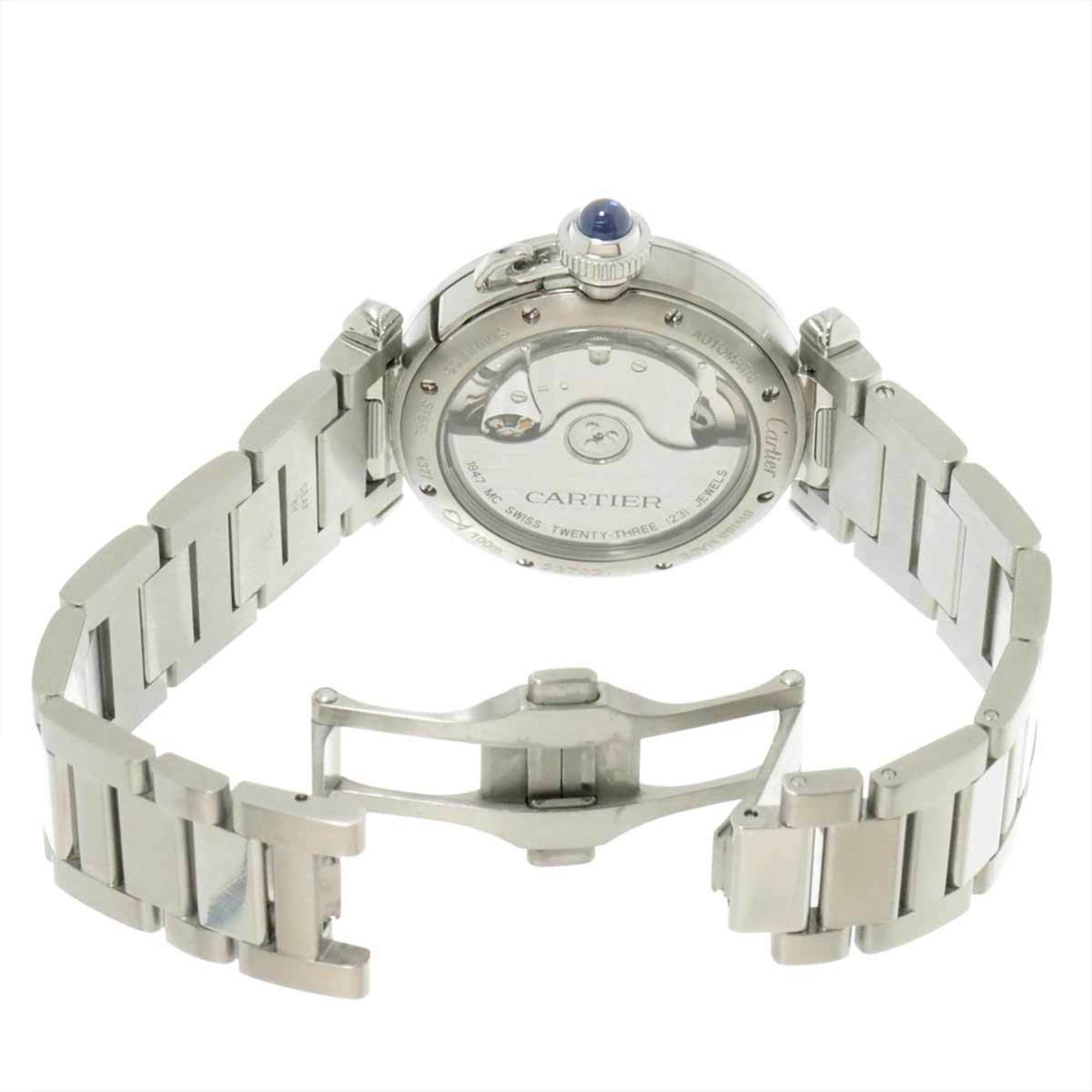 Cartier Pasha de 35mm WSPA0013 Ladies' Watch Silver Automatic