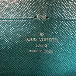 LOUIS VUITTON M60311 Epi Zippy Wallet Cyan Blue Turquoise Long Men's Women's