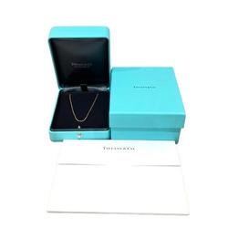 TIFFANY Tiffany Chain Necklace 1.6g PG Rose Gold K18 750 Women's