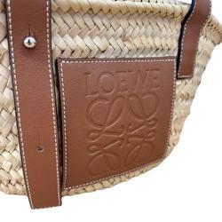 LOEWE Basket Small Handbag 10111490 Palm Leaf Calf Tote Bag