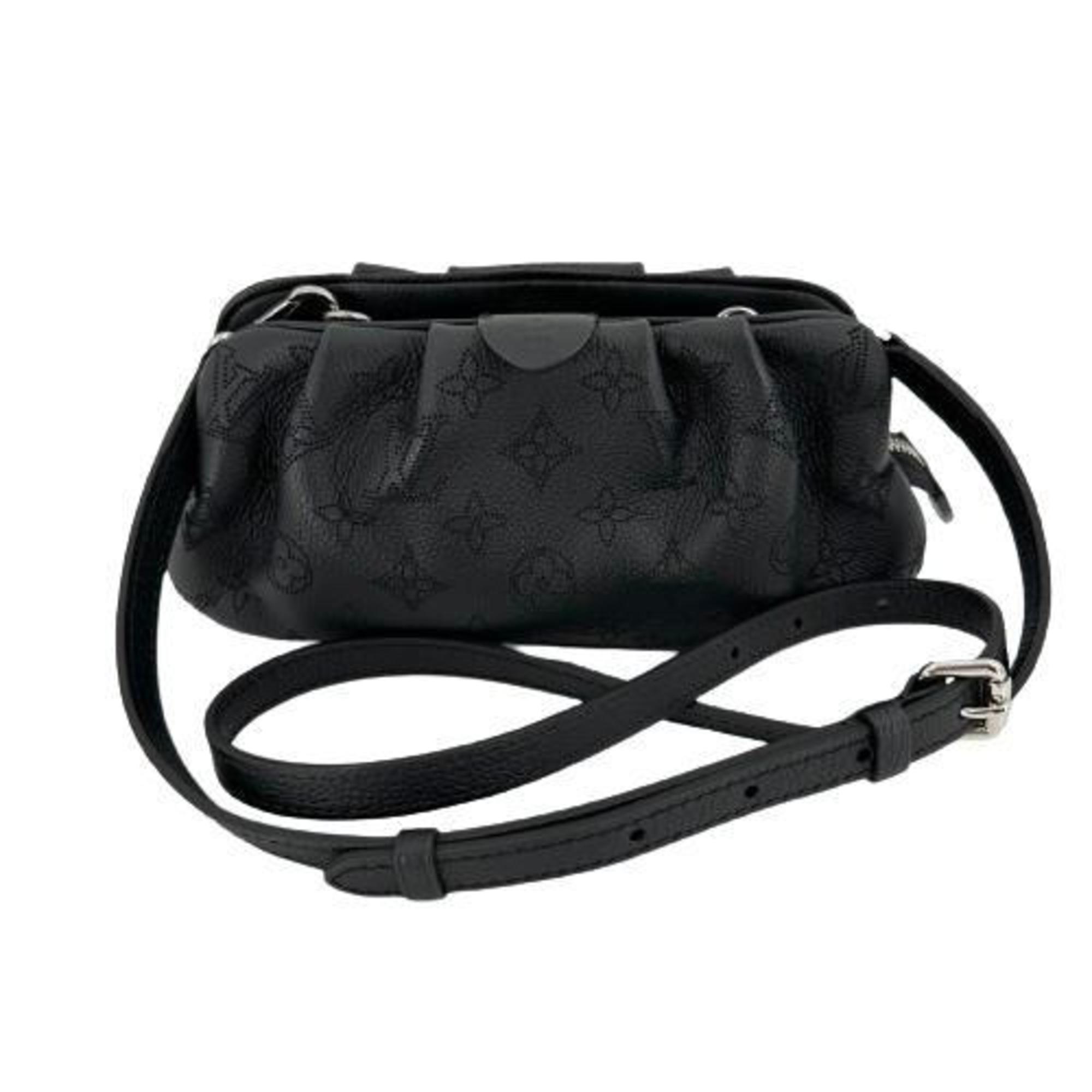 Louis Vuitton M80093 Scala Monogram Mahina Noir Shoulder Bag