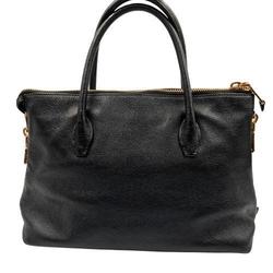 miu Miu Madras Tote Bag Black