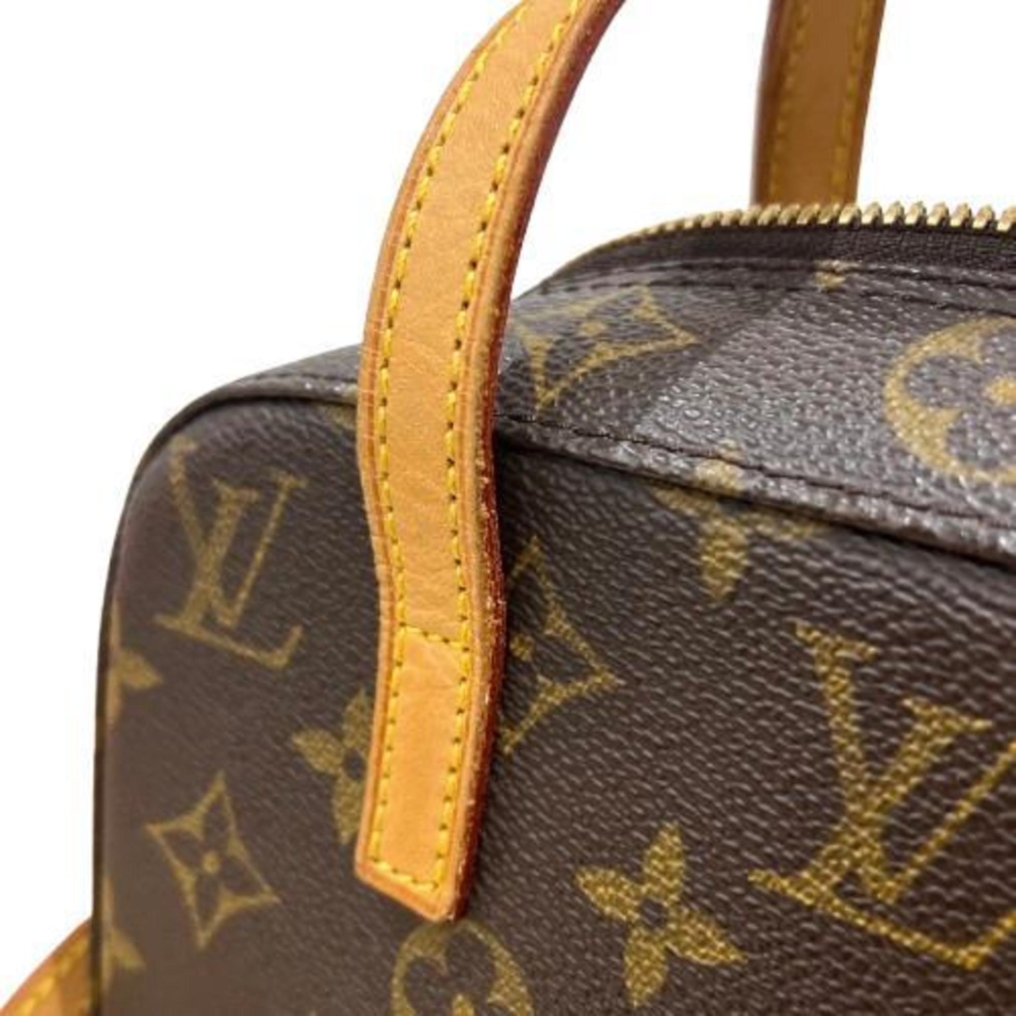 Louis Vuitton M47500 Monogram Spontini Handbag Shoulder Bag Brown Women's