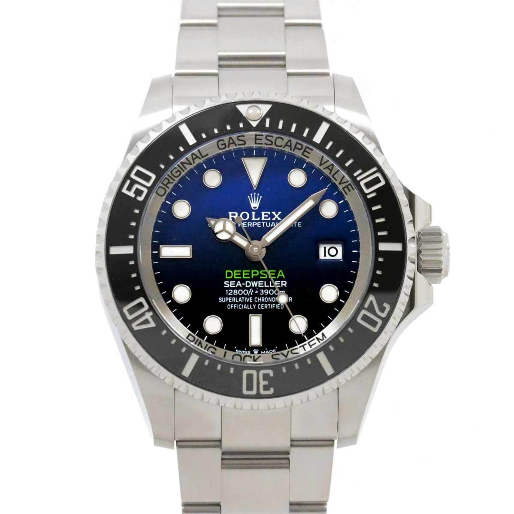 ROLEX Sea-Dweller Deep Sea 136660 Random Number Roulette Men's Watch Date D Blue Automatic Self-Winding