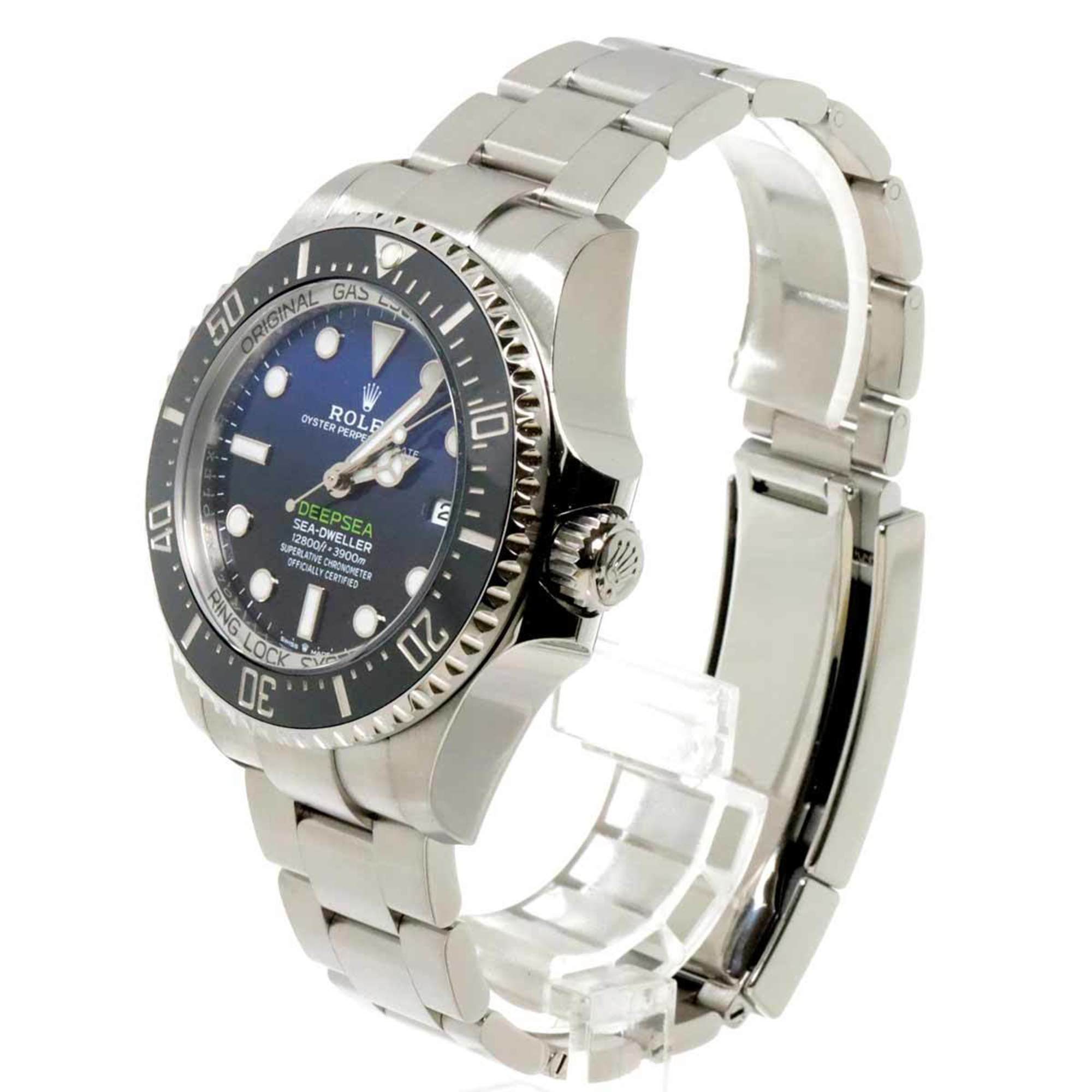 ROLEX Sea-Dweller Deep Sea 136660 Random Number Roulette Men's Watch Date D Blue Automatic Self-Winding