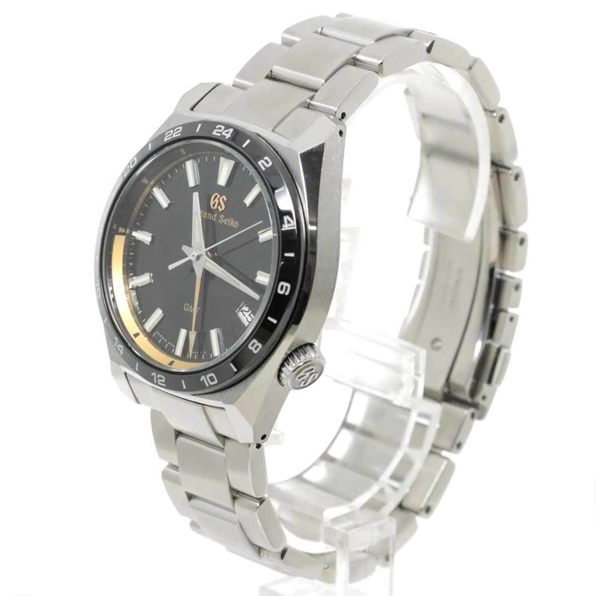 Grand Seiko GRAND SEIKO Sports Collection GMT Combi SBGN023 140th Anniversary Limited Edition Men's Watch 9F86 0AH0 Date Black K18YG Yellow Gold Quartz Sport