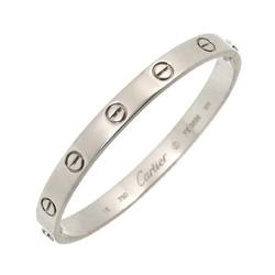 Cartier Love Bracelet #16 K18 WG White Gold 750 Bangle