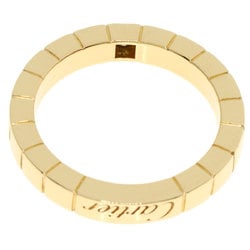 Cartier Lanier 1P Diamond #49 Ring, K18 Yellow Gold, Women's, CARTIER